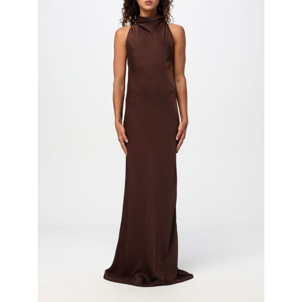 Rotate Dress Woman Brown